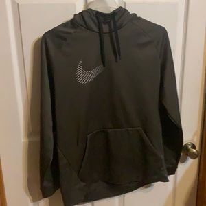 Men’s Nike Hoodie. Grey. Size Large